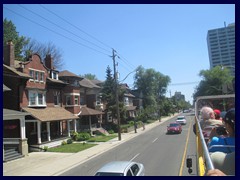 Toronto Bus Tour 167  - Spadina Rd
